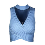 Women's Knitted Top Tank Camisole Vest Top