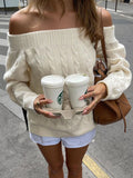Women Solid Color Long Sleeve Vest Sweater Top