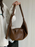 Women Large Capacity Retro Casual Shoulder Messenger Bag