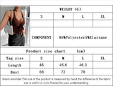 Neck vest halter back short top women