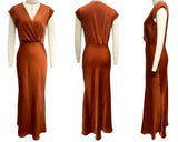 Women Satin Solid Color V-Neck Sexy Fishtail Dress Party Dress Long Dress