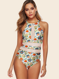 Women's All-in-one Swimsuit Sexy Mesh Swimsuit Women