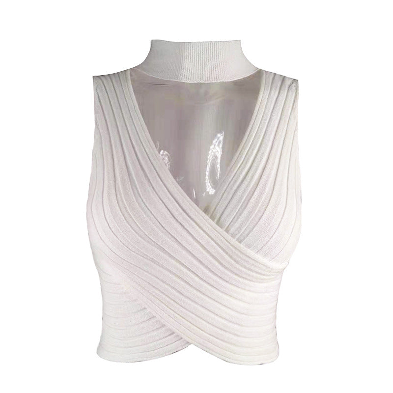 Women's Knitted Top Tank Camisole Vest Top