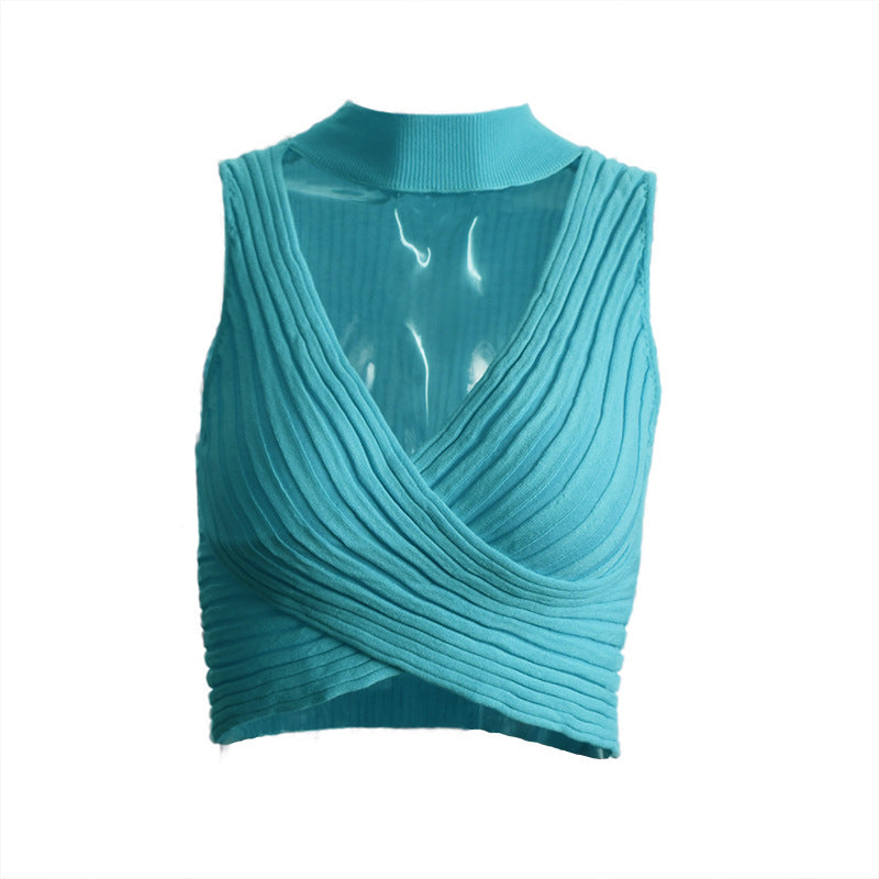 Women's Knitted Top Tank Camisole Vest Top