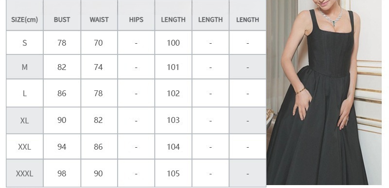 Elegant Slim-fitting Square-neck Splicing A-word Dress