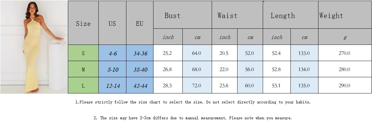 Women's Solid Color Knitted Swimsuit Cover Up Dress
