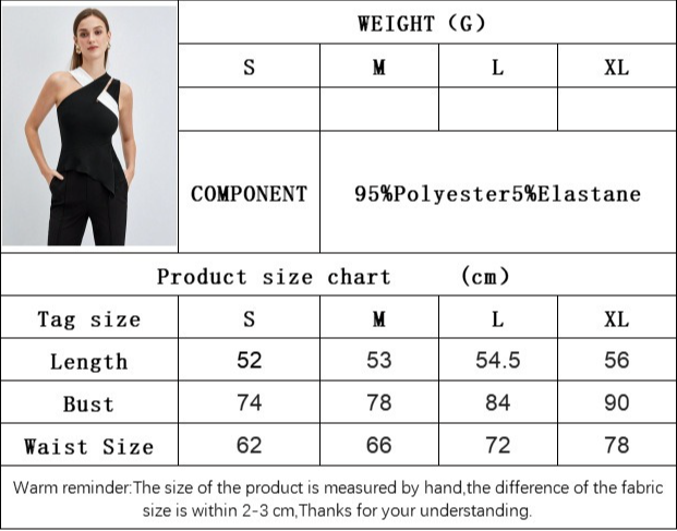 Womens Summer Contrast Cross Suspender Top