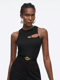 Women T-shirt Short Slim-Fit Top