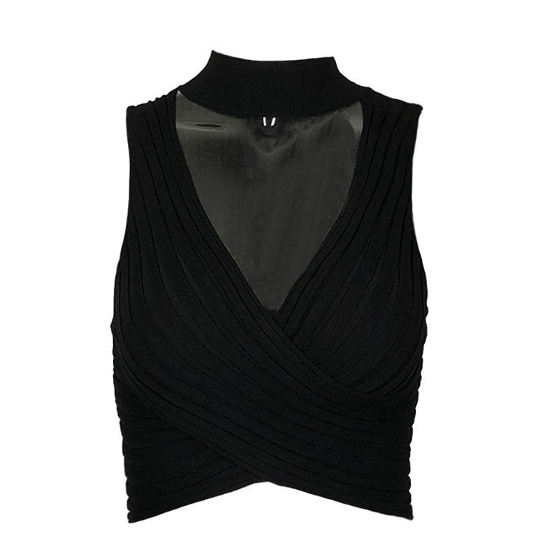 Women's Knitted Top Tank Camisole Vest Top