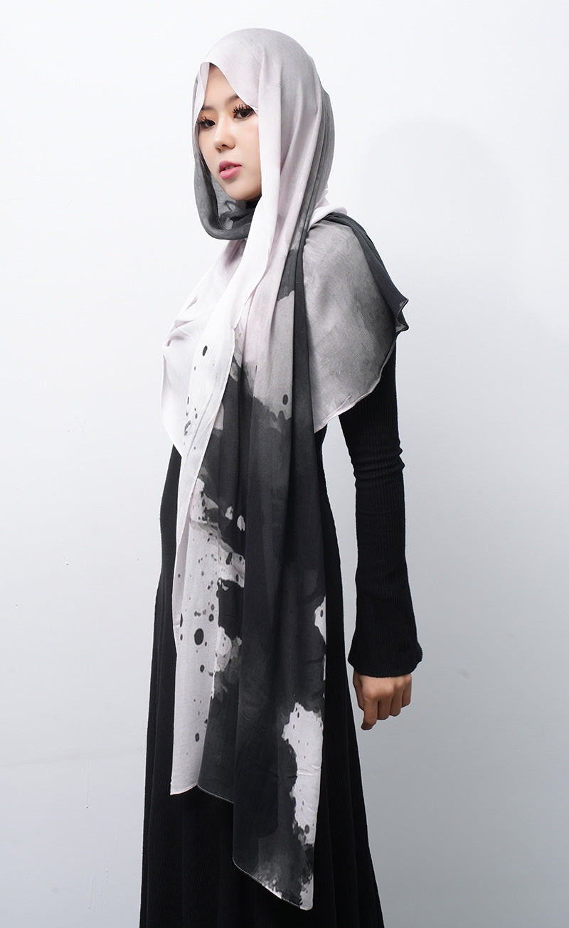 Cotton Headscarf Soft Lightweight and Breathable Daily Fashion Headscarf
