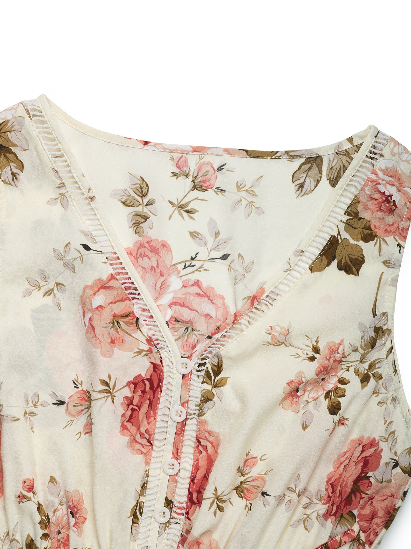 Summer Women's Printed Sleeveless Dress