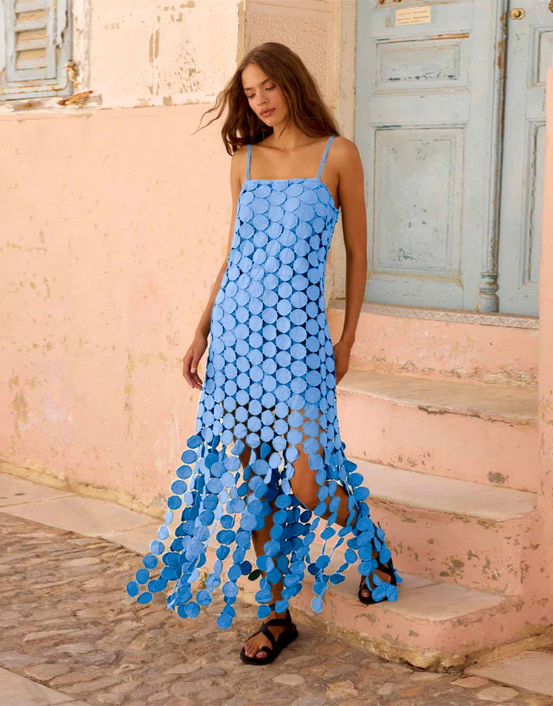 Women's Hollow Fashion Lace Dress Women's Dress