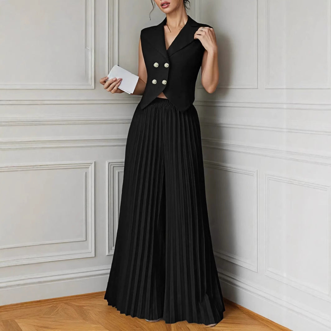 Vest Pants Two-piece Trousers Suit Women