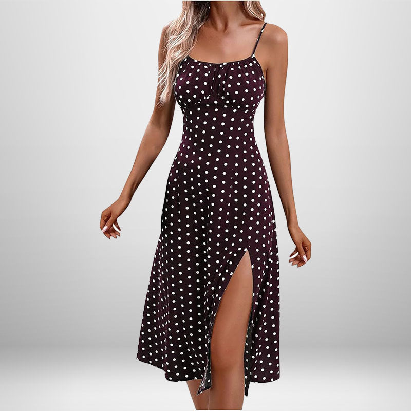 Women Sexy High Waist Sleeveless Dress