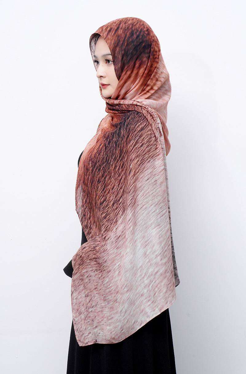 Cotton Headscarf Soft Lightweight and Breathable Daily Fashion Headscarf