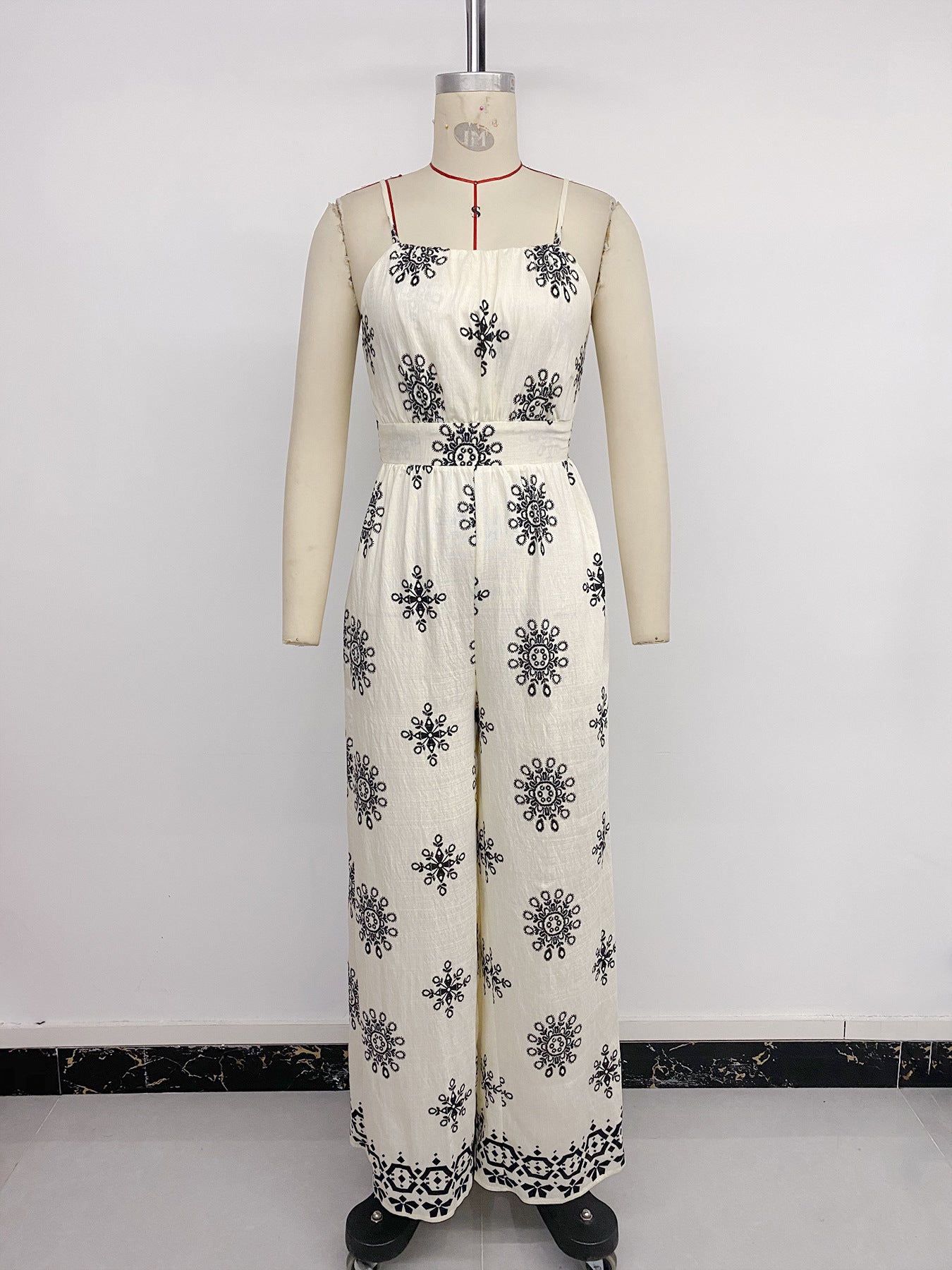 Women's Jumpsuit Printed Wide Leg Jumpsuit