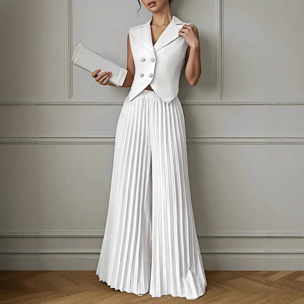 Vest Pants Two-piece Trousers Suit Women