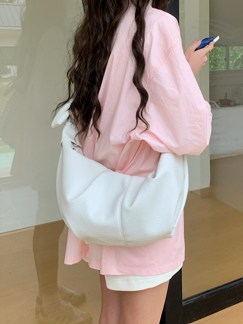 Women Large Capacity Retro Casual Shoulder Messenger Bag