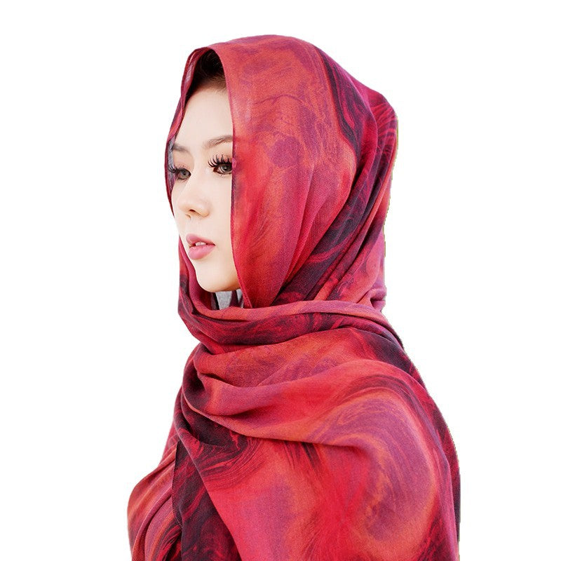 Cotton Headscarf Soft Lightweight and Breathable Daily Fashion Headscarf