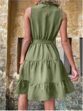 Womens Dresses Halter Sleeveless Beach