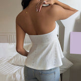 Women's Sexy Tube Vest Slim Fit Sleeveless Top