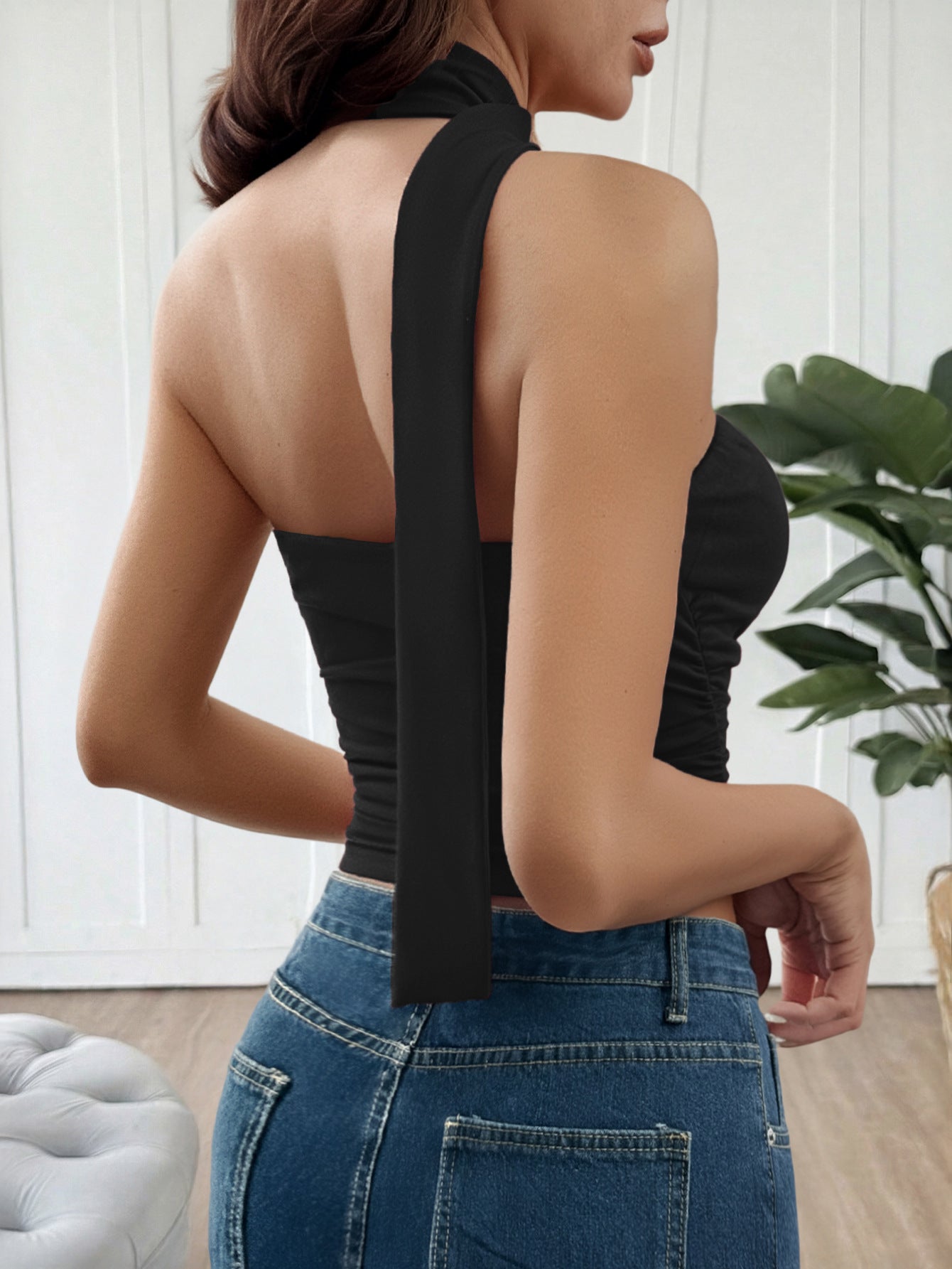 Women Tube Tank Top Sleeveless
