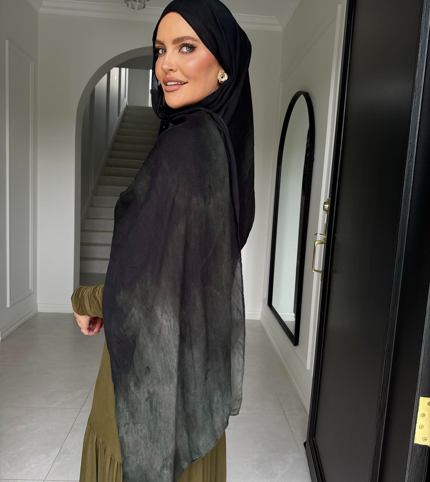 Cotton Headscarf Soft Lightweight and Breathable Daily Fashion Headscarf