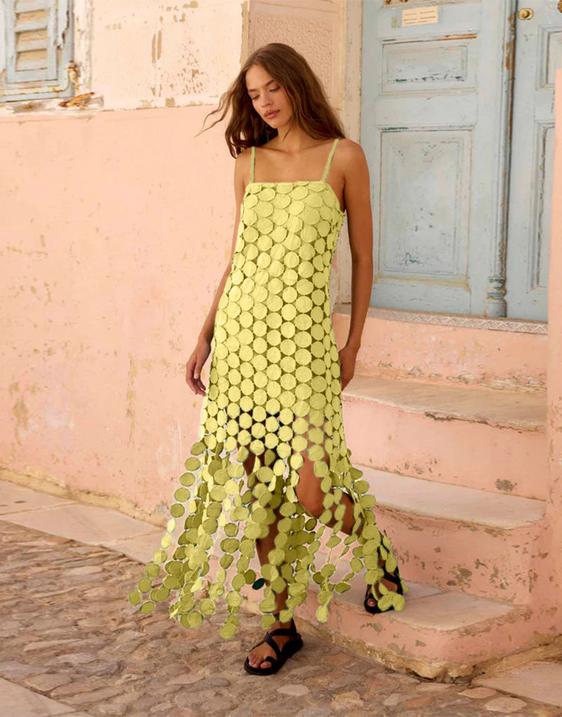 Women's Hollow Fashion Lace Dress Women's Dress