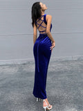 Women Sexy Backless Dress Party Dress