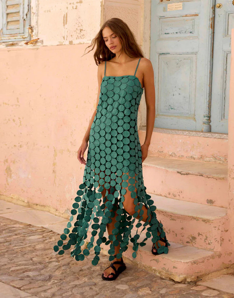 Women's Hollow Fashion Lace Dress Women's Dress