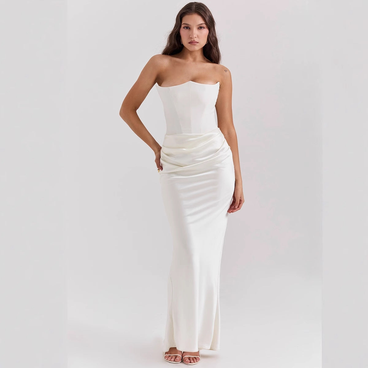 Tubular Sexy Slim Fit Fishtail Dress Women's Evening Dress