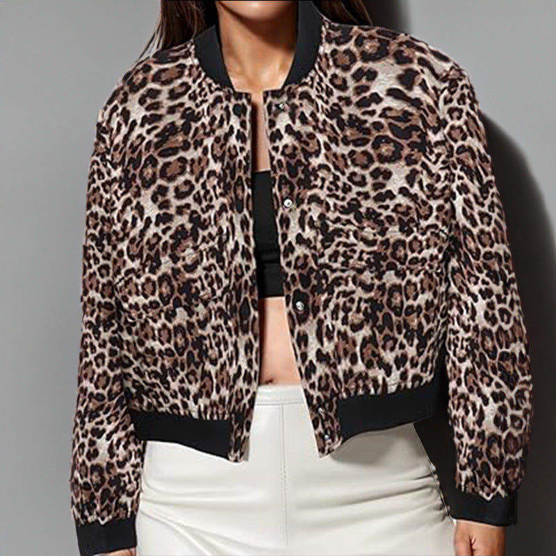 Elegant Vintage Loose Button Pocket Blazer