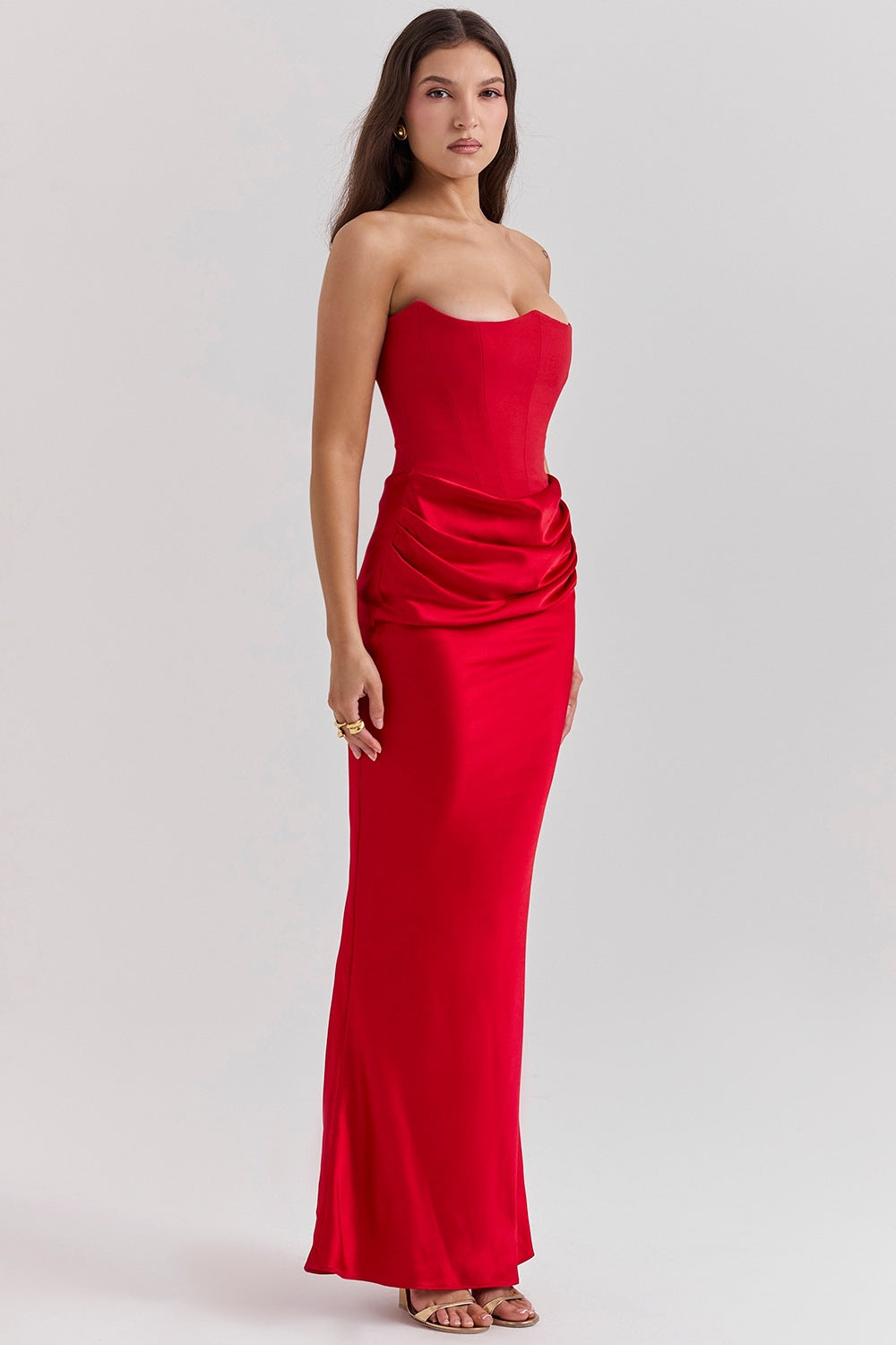 Tubular Sexy Slim Fit Fishtail Dress Women's Evening Dress