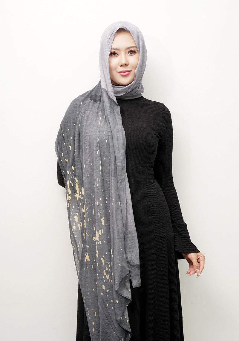 Cotton Headscarf Soft Lightweight and Breathable Daily Fashion Headscarf