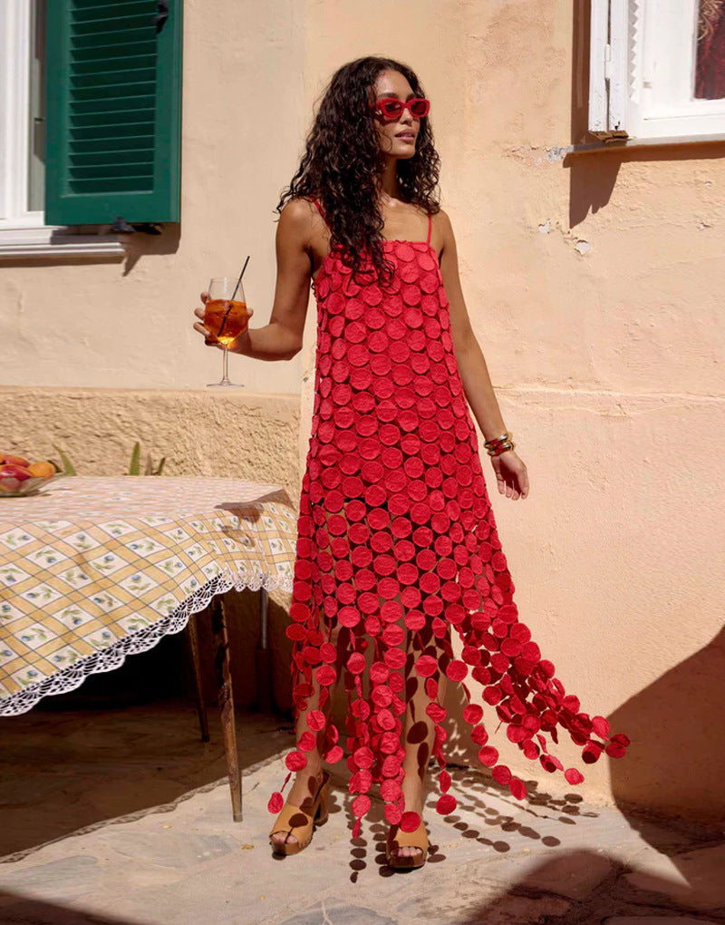 Women's Hollow Fashion Lace Dress Women's Dress