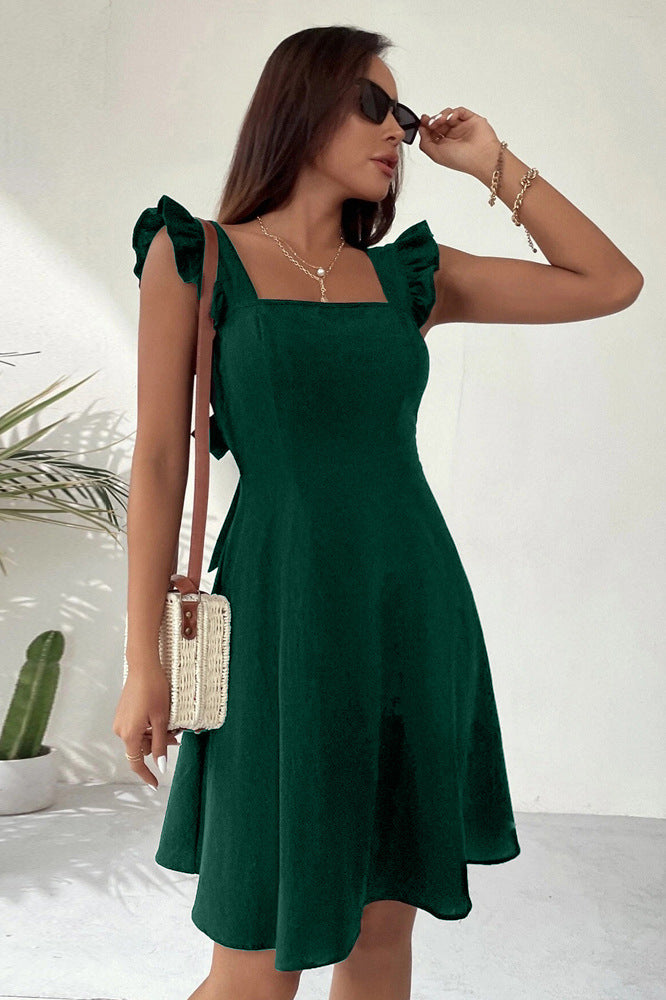 Women's Suspender Short Vacation Beach Dress
