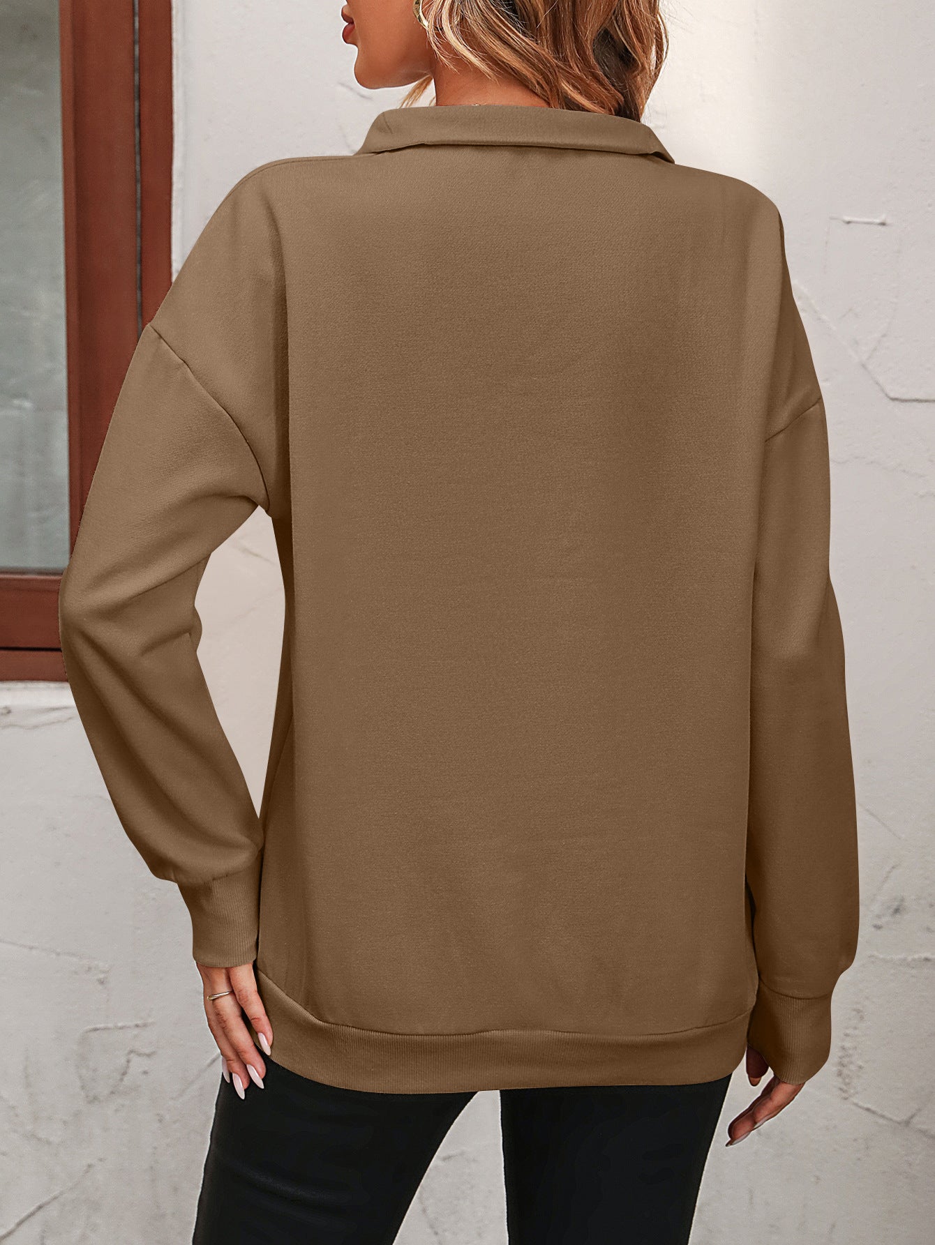 Womens Zipper Hooded Sweatshirt Hoodies Winter Causal