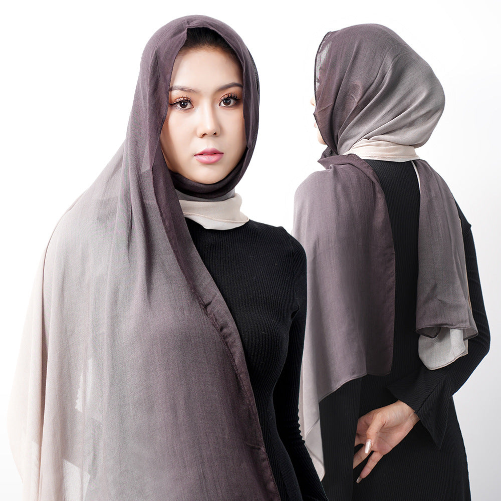 Cotton Headscarf Soft Lightweight and Breathable Daily Fashion Headscarf