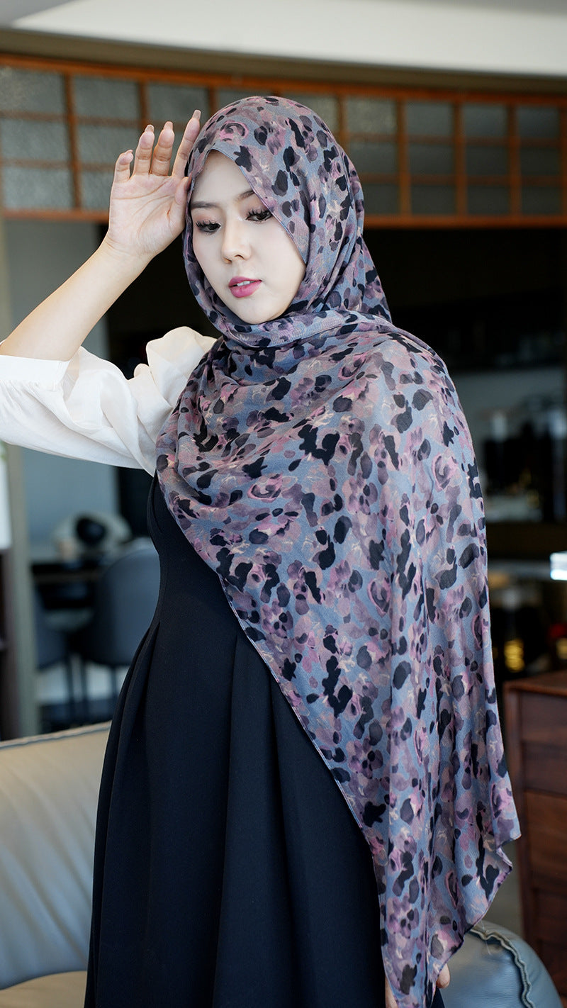 Cotton Headscarf Soft Lightweight and Breathable Daily Fashion Headscarf