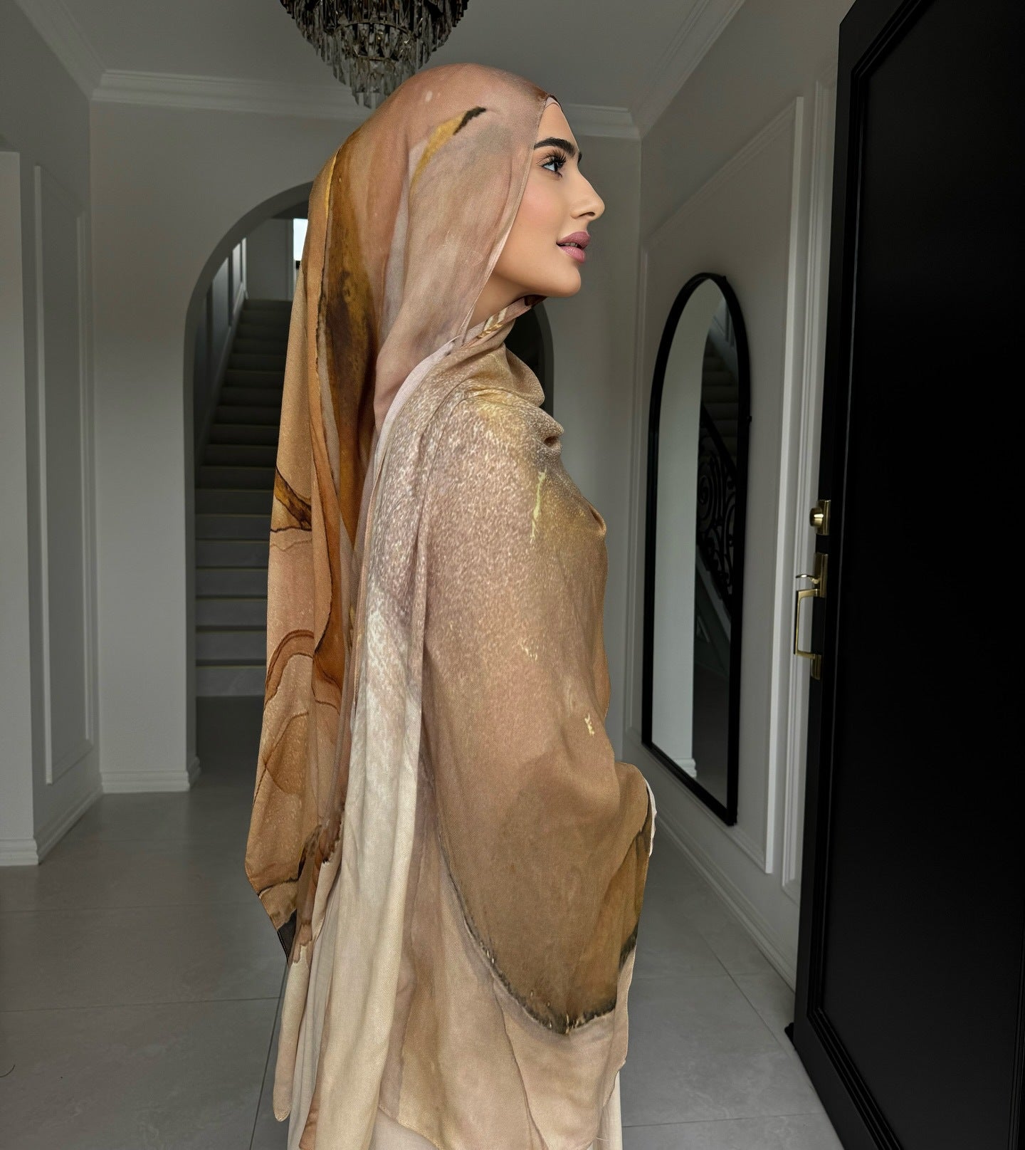 Cotton Headscarf Soft Lightweight and Breathable Daily Fashion Headscarf