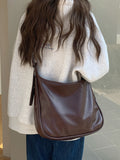 Women Large Capacity Retro Shoulder Bag Tote Bag