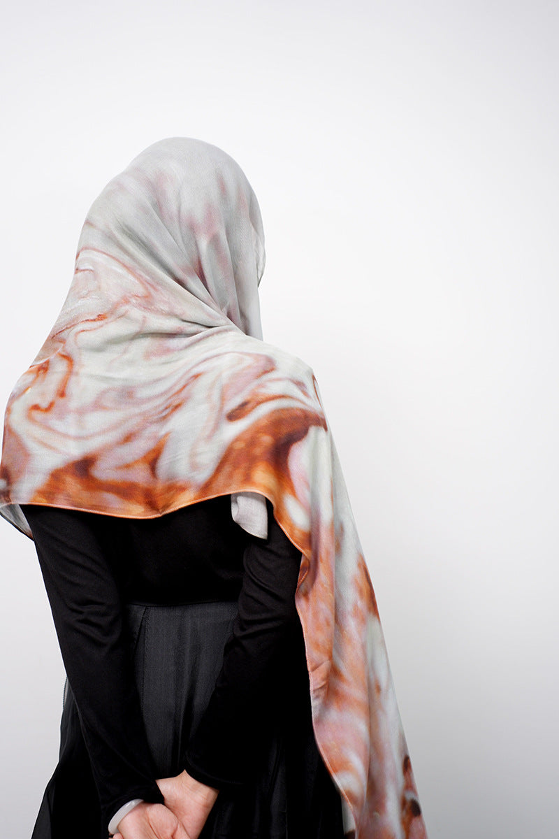 Cotton Headscarf Soft Lightweight and Breathable Daily Fashion Headscarf