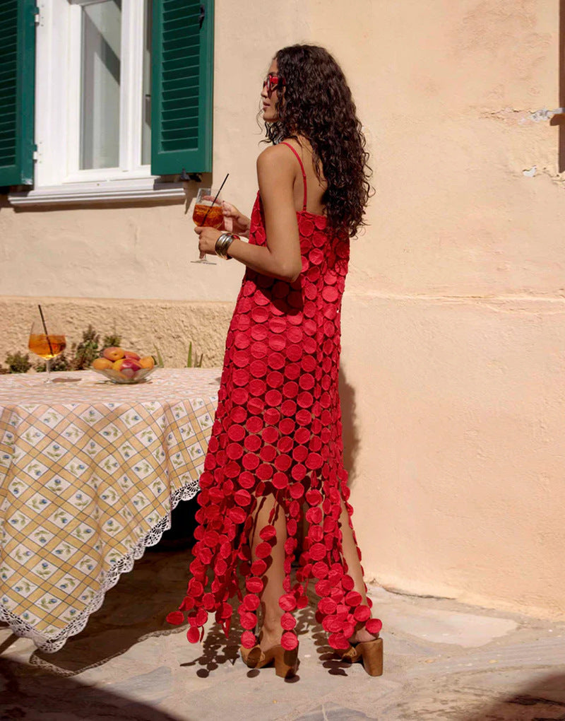Women's Hollow Fashion Lace Dress Women's Dress