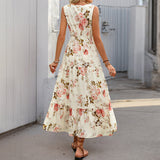 Summer Women's Printed Sleeveless Dress