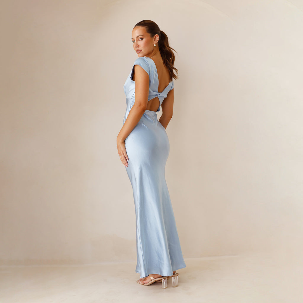 Women Sexy Deep V Slim Back Dress