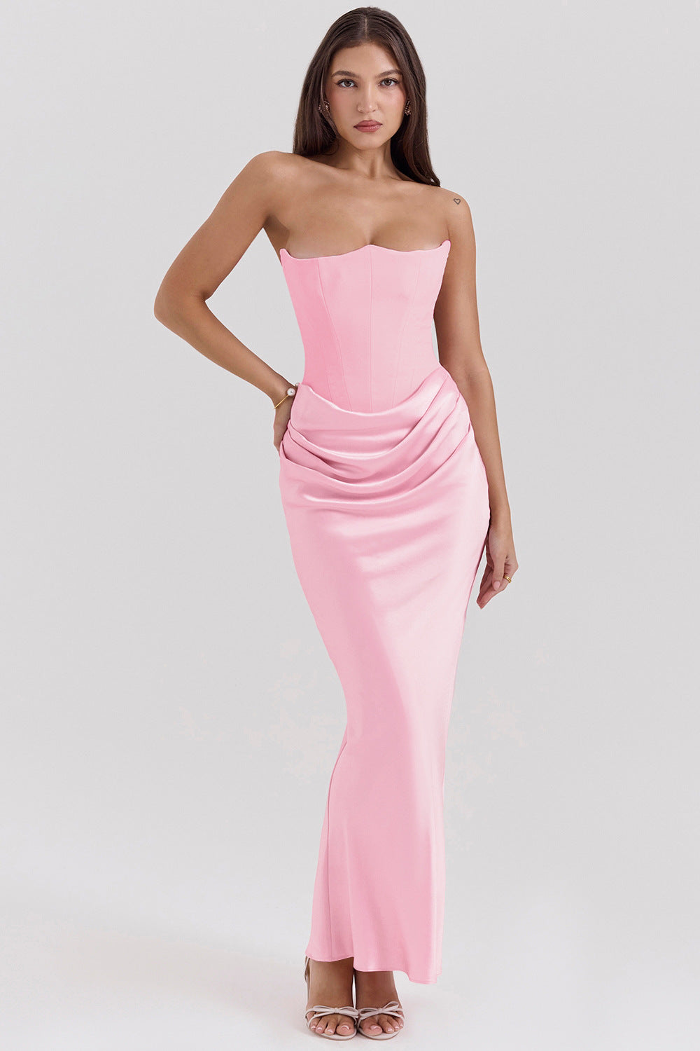 Tubular Sexy Slim Fit Fishtail Dress Women's Evening Dress
