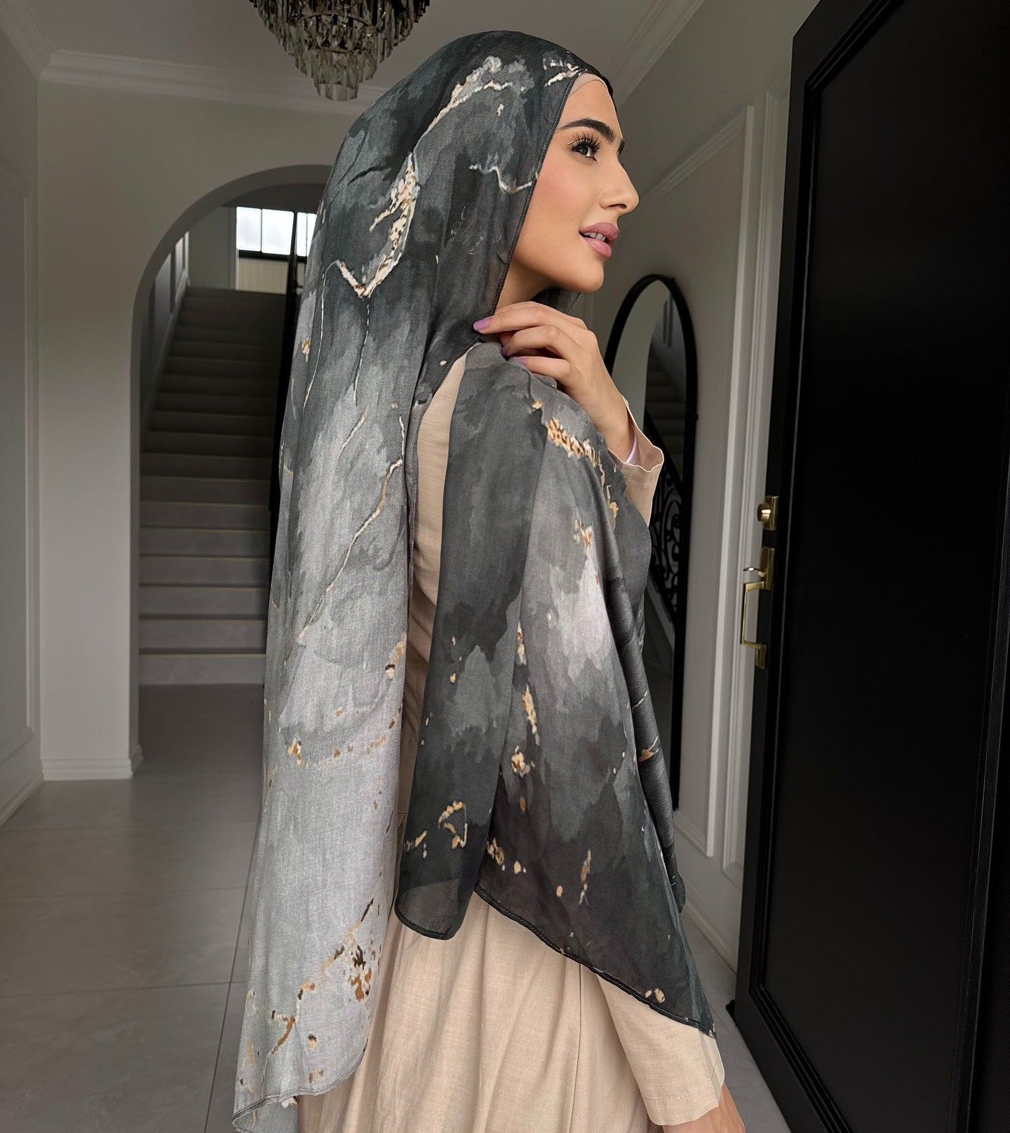 Cotton Headscarf Soft Lightweight and Breathable Daily Fashion Headscarf