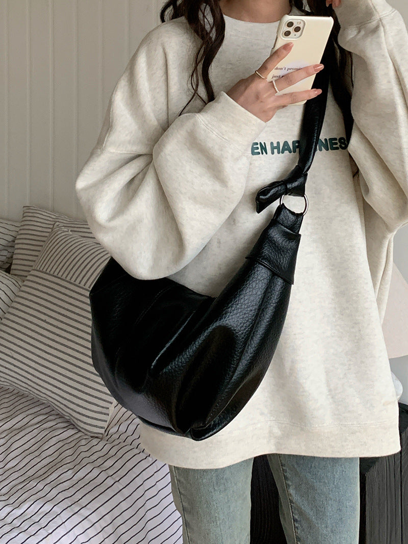 Women Large Capacity Retro Casual Shoulder Messenger Bag