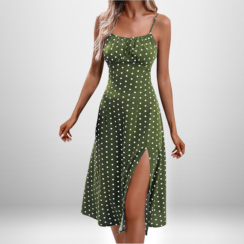 Women Sexy High Waist Sleeveless Dress
