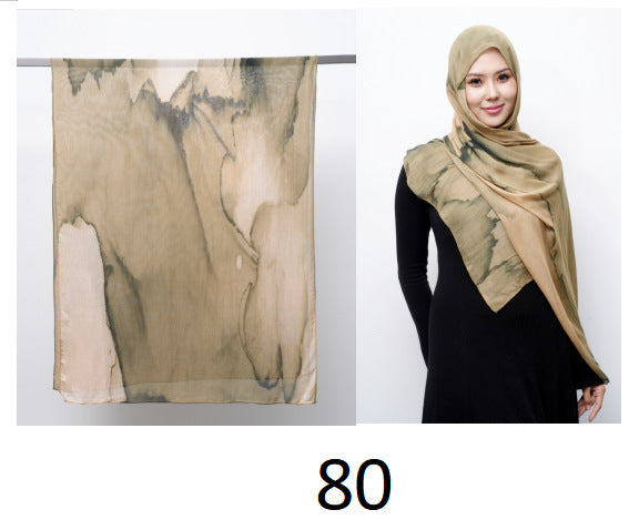 Cotton Headscarf Soft Lightweight and Breathable Daily Fashion Headscarf